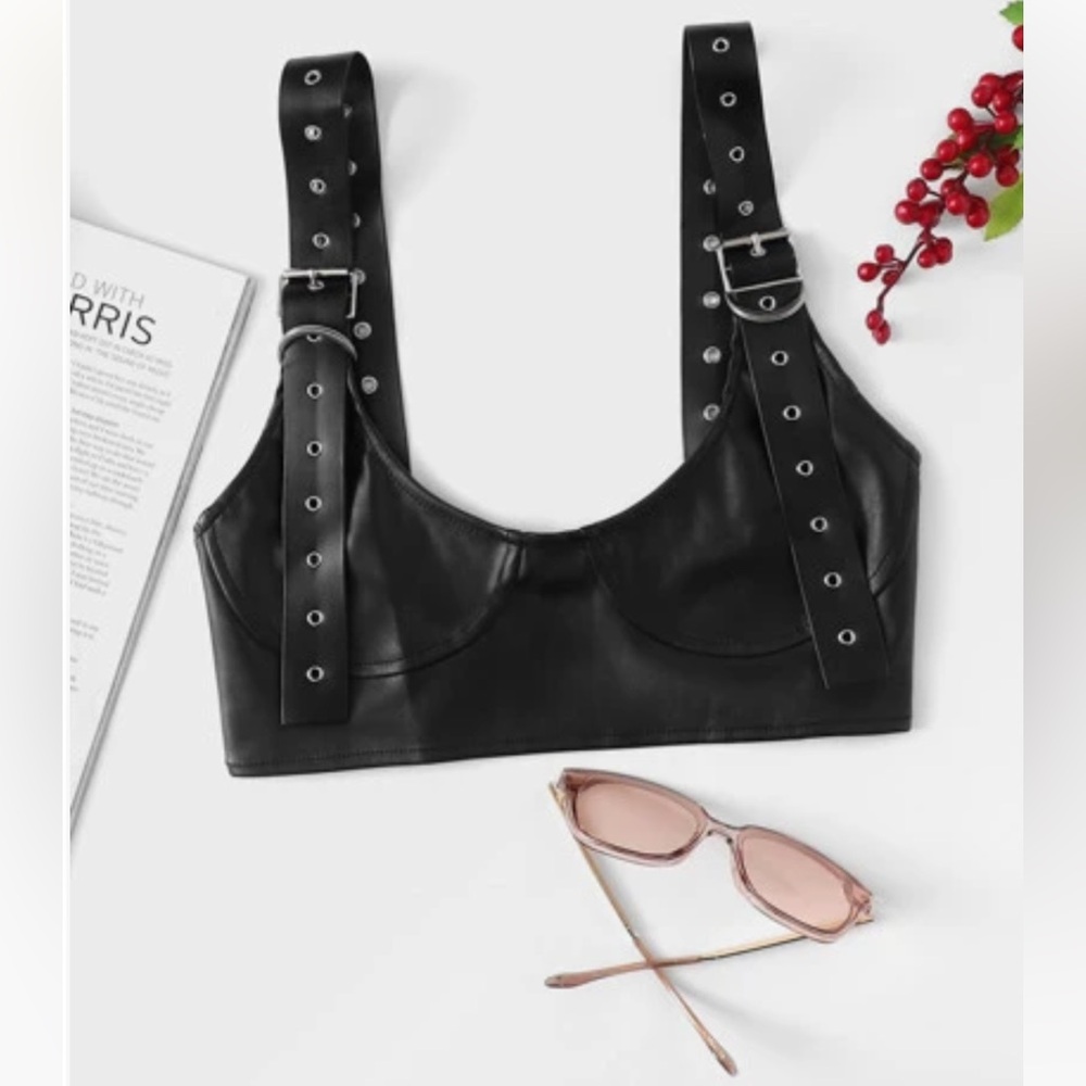 Eyelet Buckle Bralet